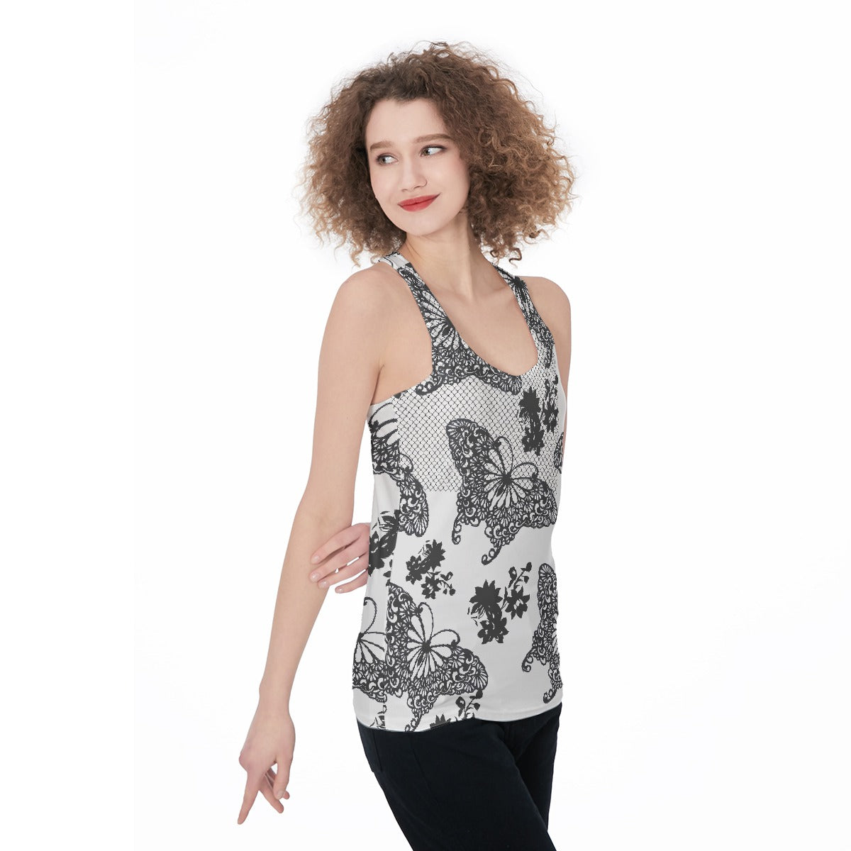 All-Over Print Women's Racerback Tank Top