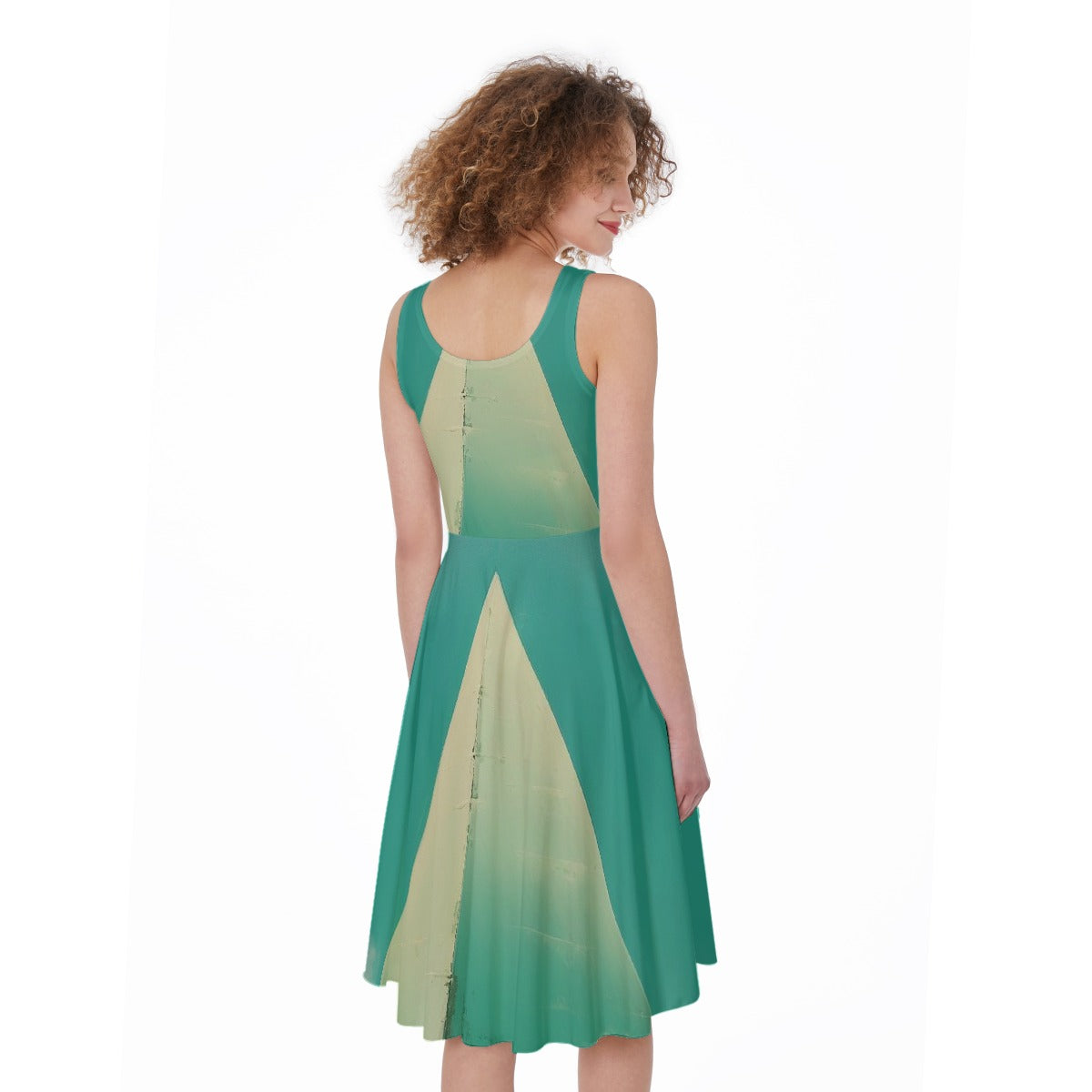 All-Over Print Women's Sleeveless Dress
