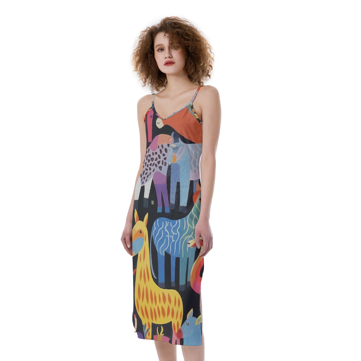All-Over Print Women's Cami Dress
