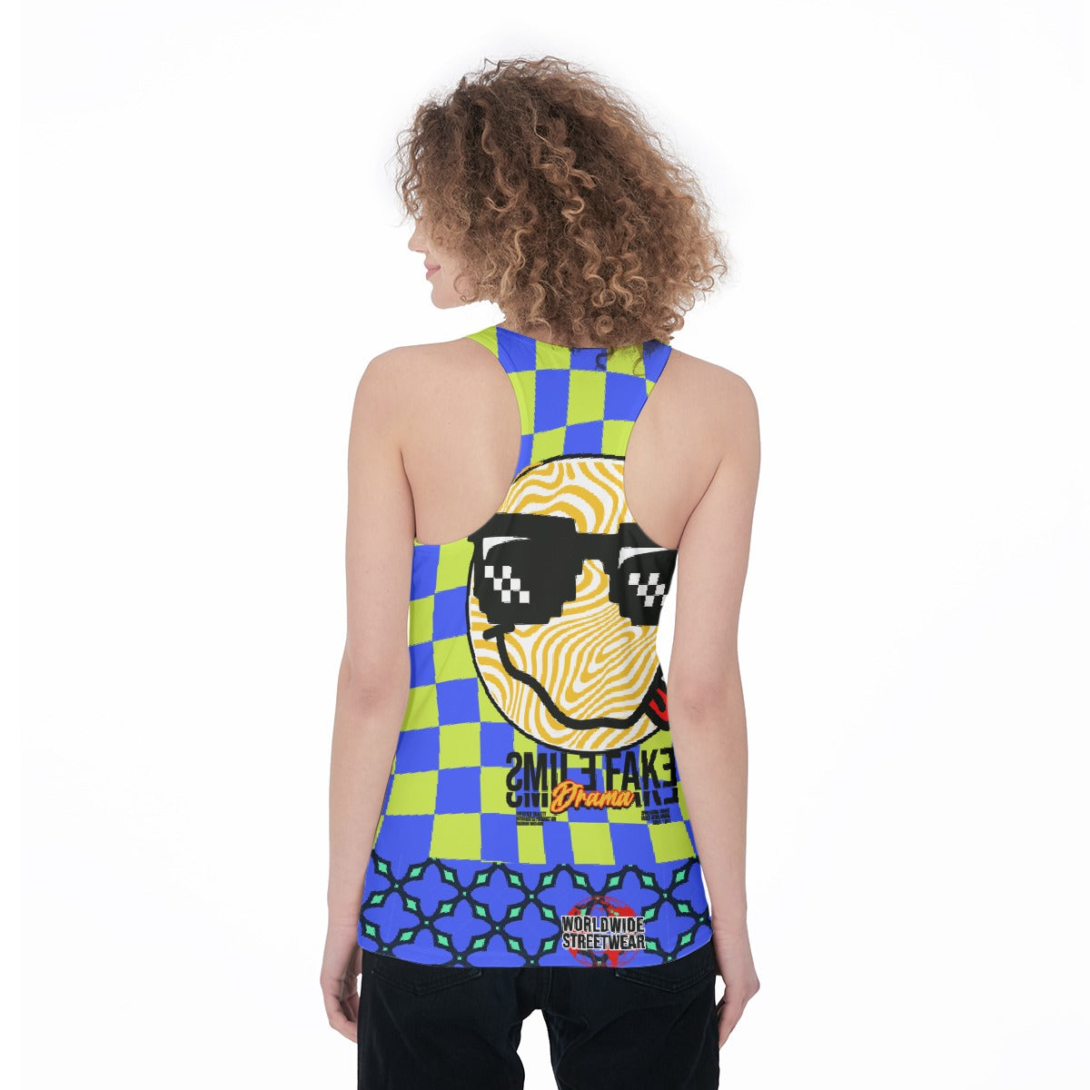 All-Over Print Women's Racerback Tank Top