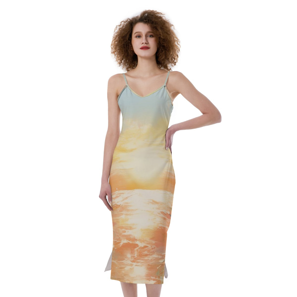 All-Over Print Women's Cami Dress