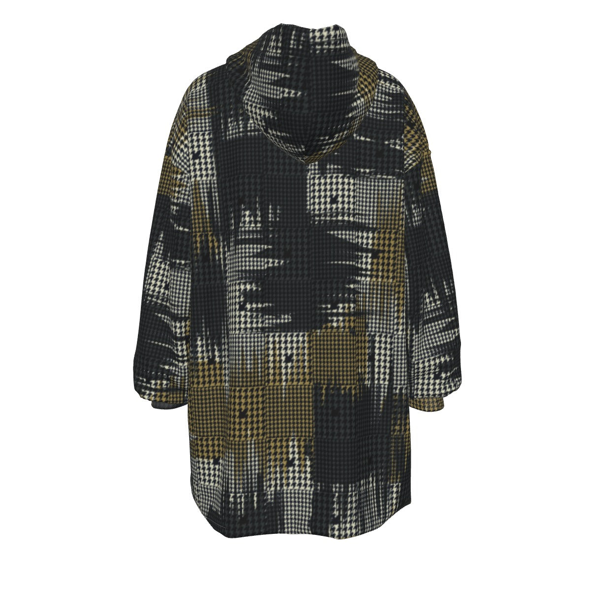 All-Over Print Women's Sherpa Fleece Hoodie Blanket