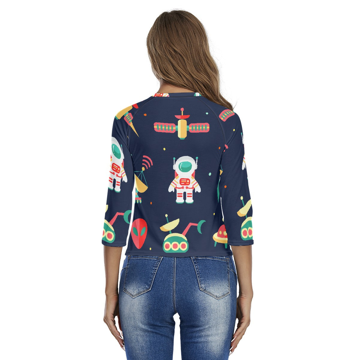 All-Over Print Women's Raglan Sleeves T-shirts