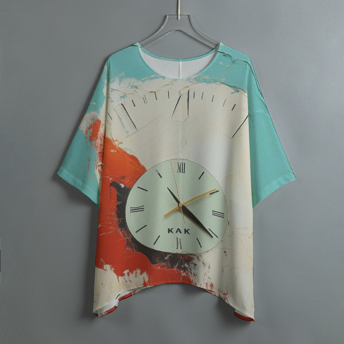 All-Over Print Women's Bat Sleeve Shirt