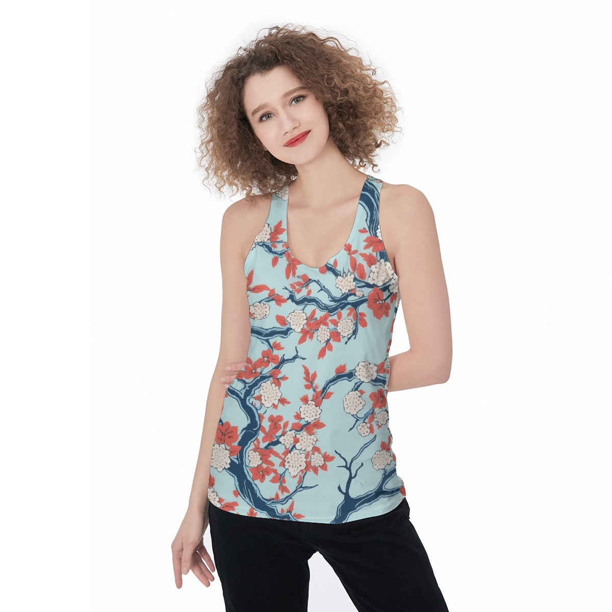 All-Over Print Women's Racerback Tank Top