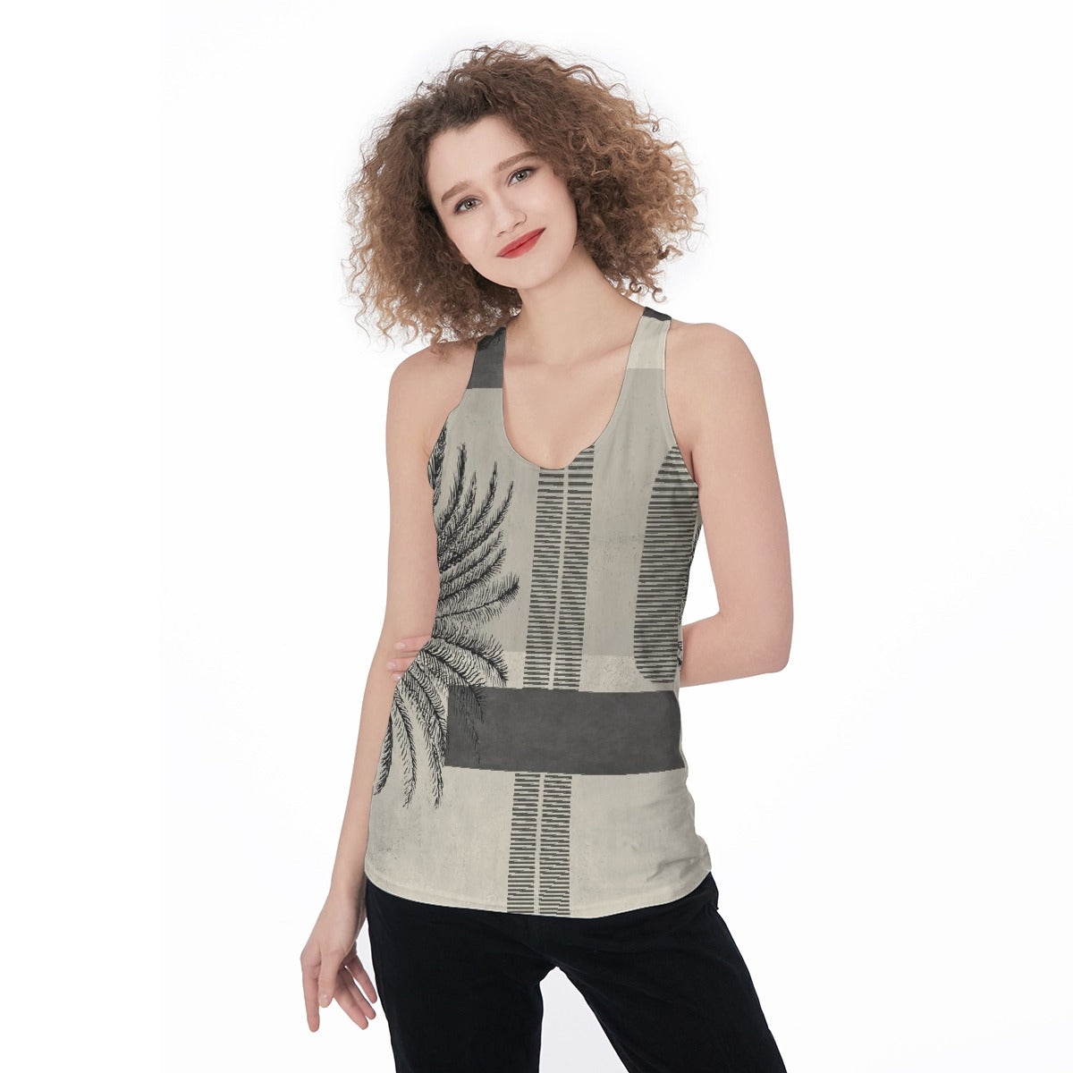 All-Over Print Women's Racerback Tank Top