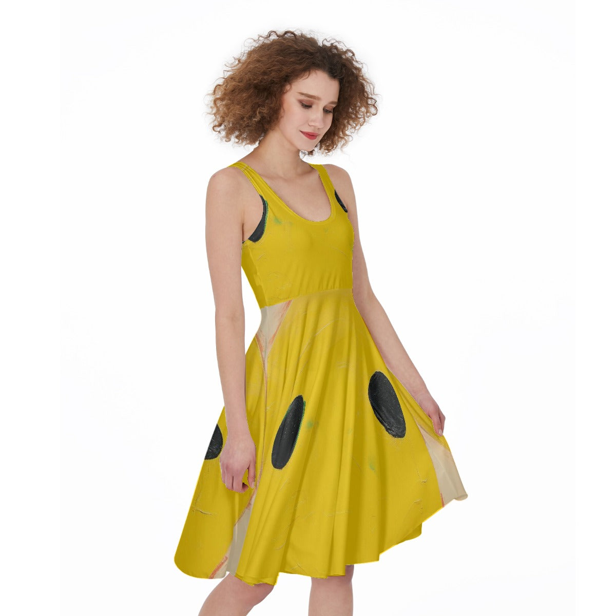 All-Over Print Women's Sleeveless Dress