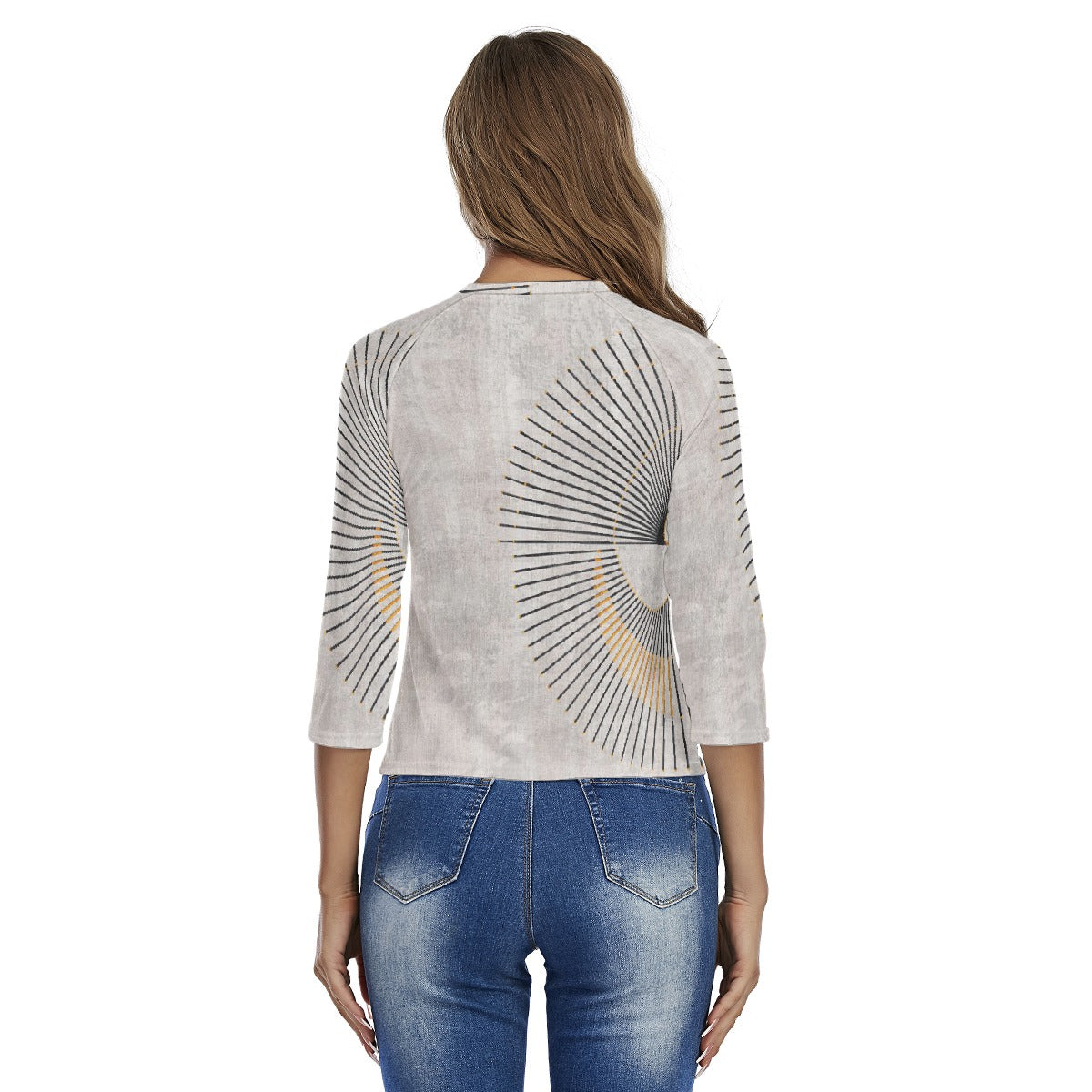 All-Over Print Women's Raglan Sleeves T-shirts