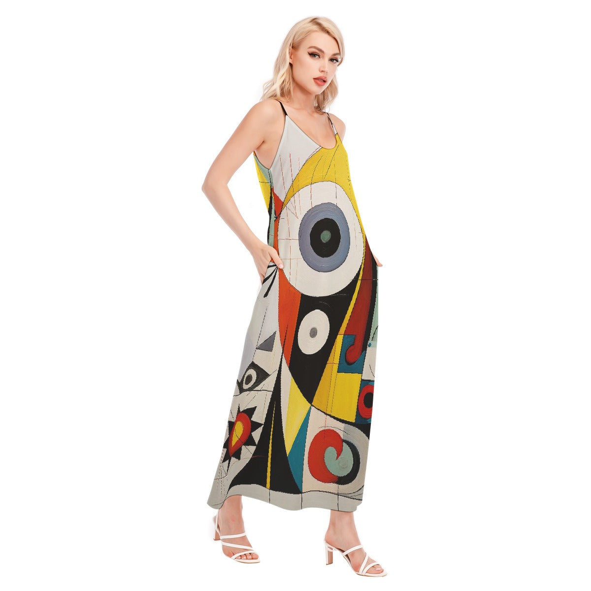 All-Over Print Women's Sling Dress