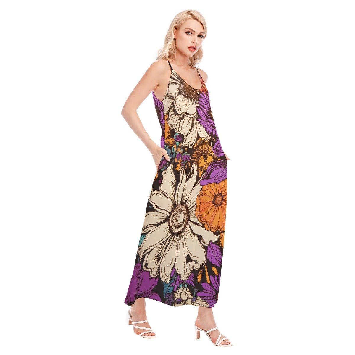 All-Over Print Women's Sling Dress