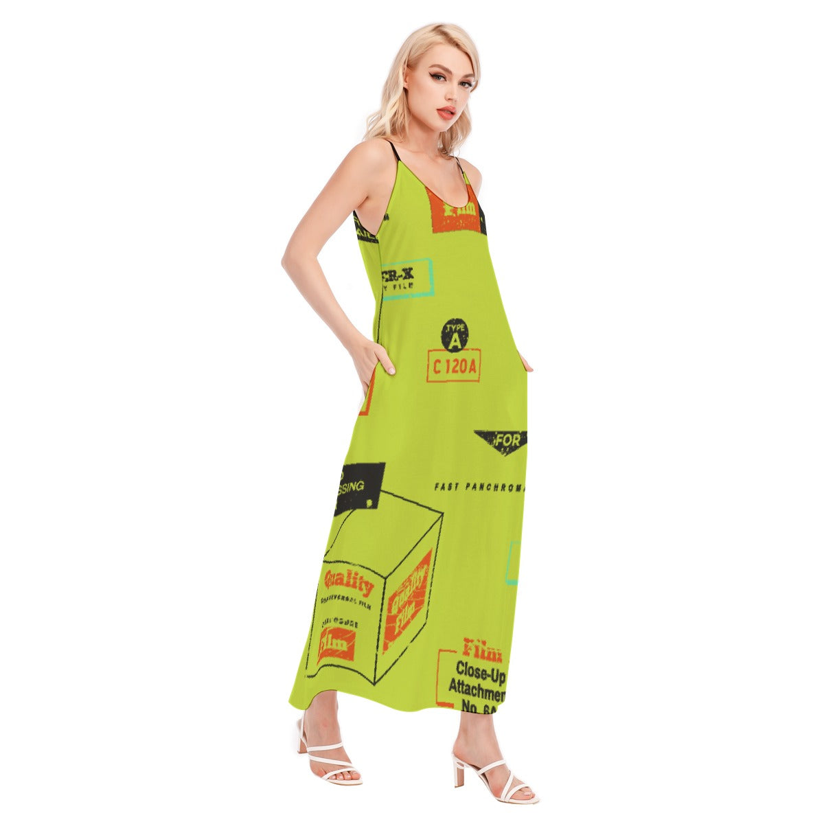 All-Over Print Women's Sling Dress