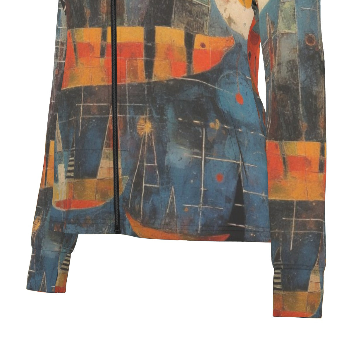 All-Over Print Women's Long Sleeve Thumbhole Jacket