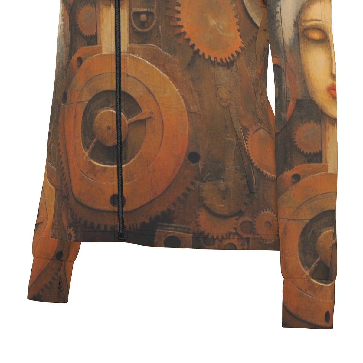 All-Over Print Women's Long Sleeve Thumbhole Jacket