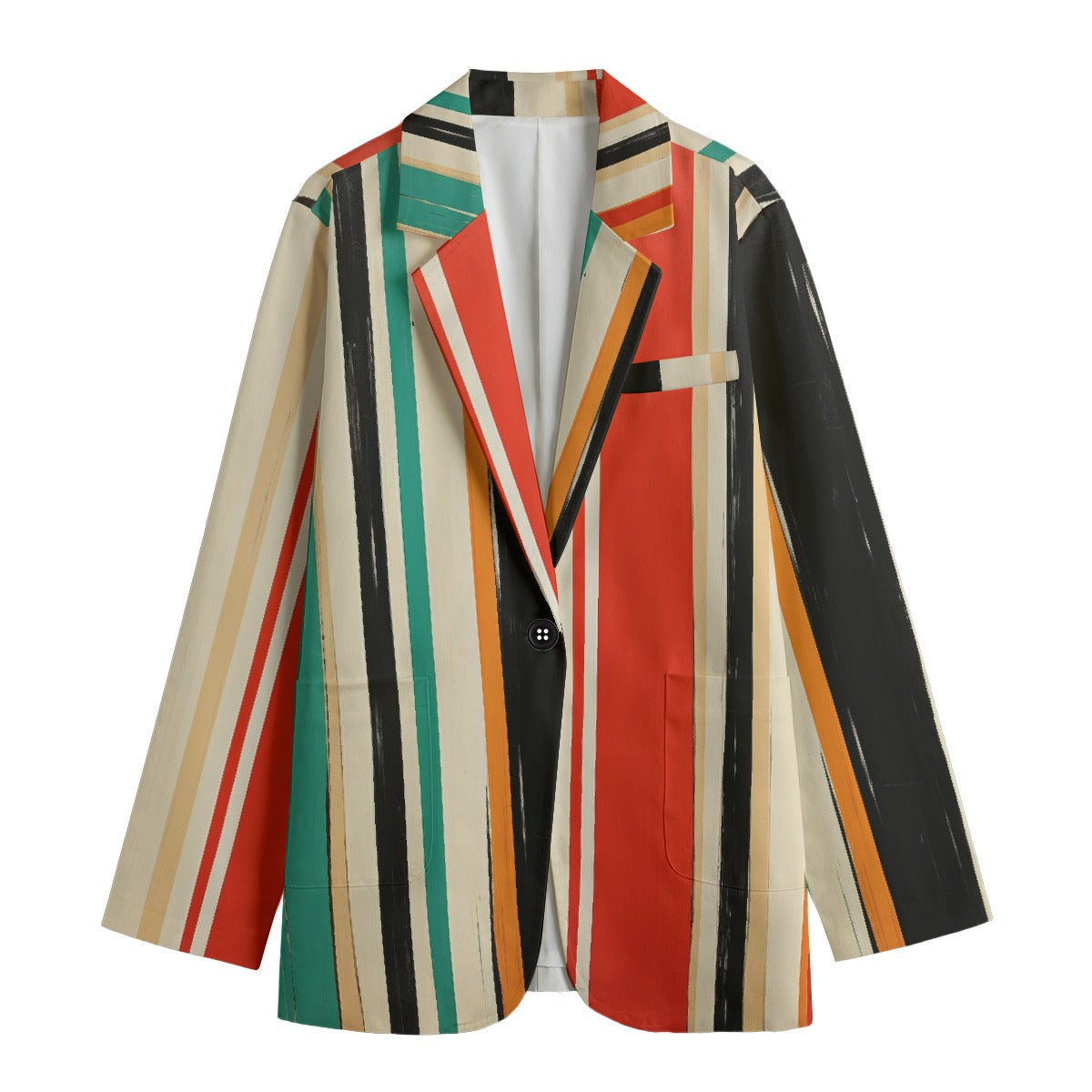 All-Over Print Women's Leisure Blazer