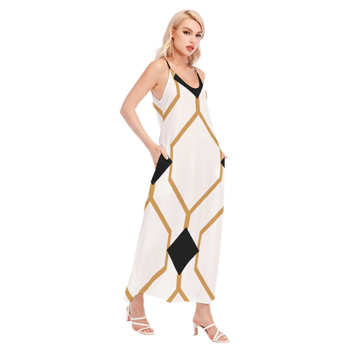 All-Over Print Women's Sling Dress