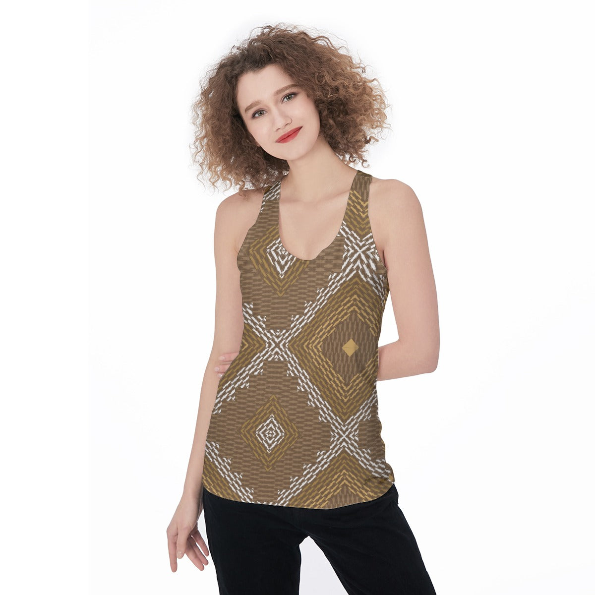 All-Over Print Women's Racerback Tank Top