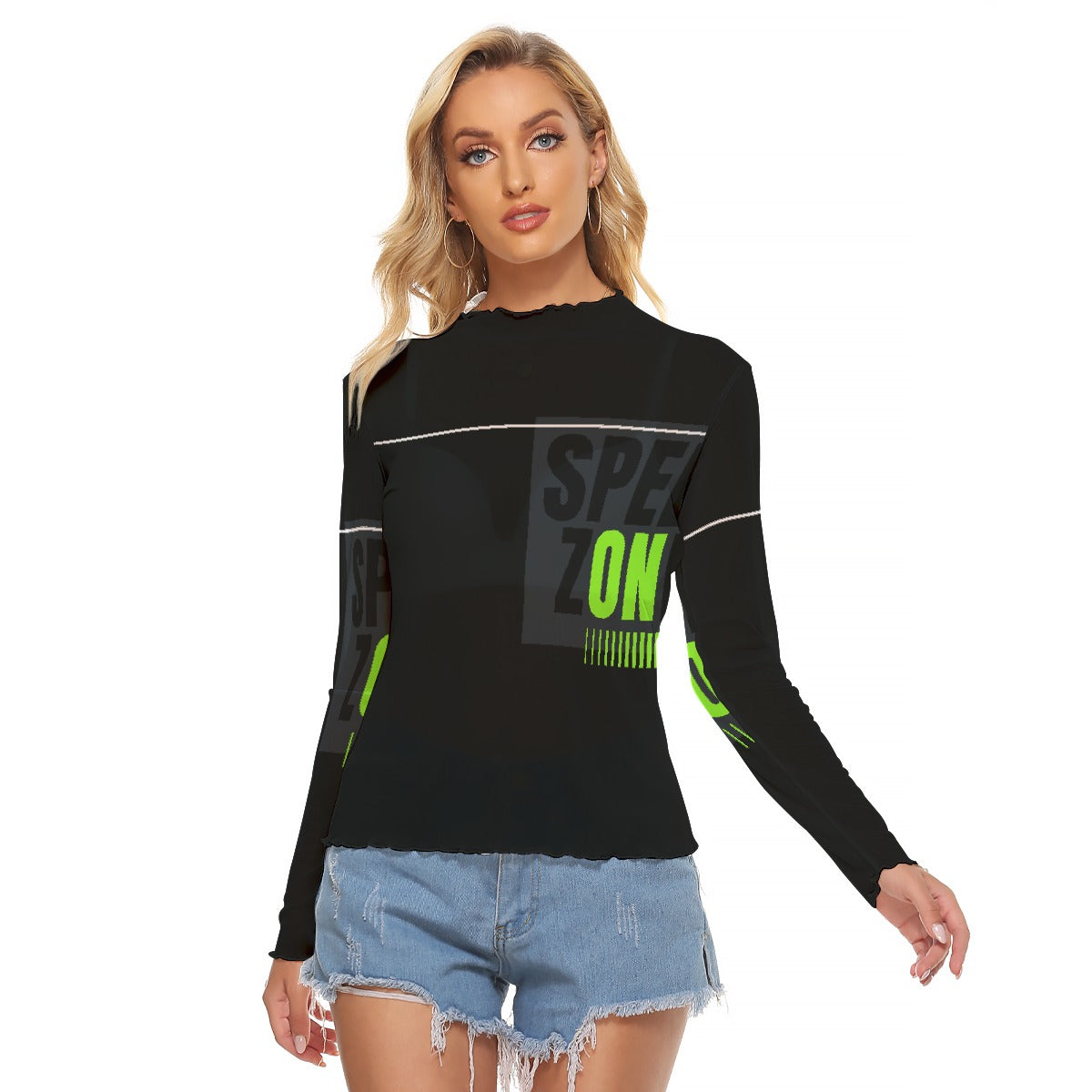 All-Over Print Women's Mesh T-shirt