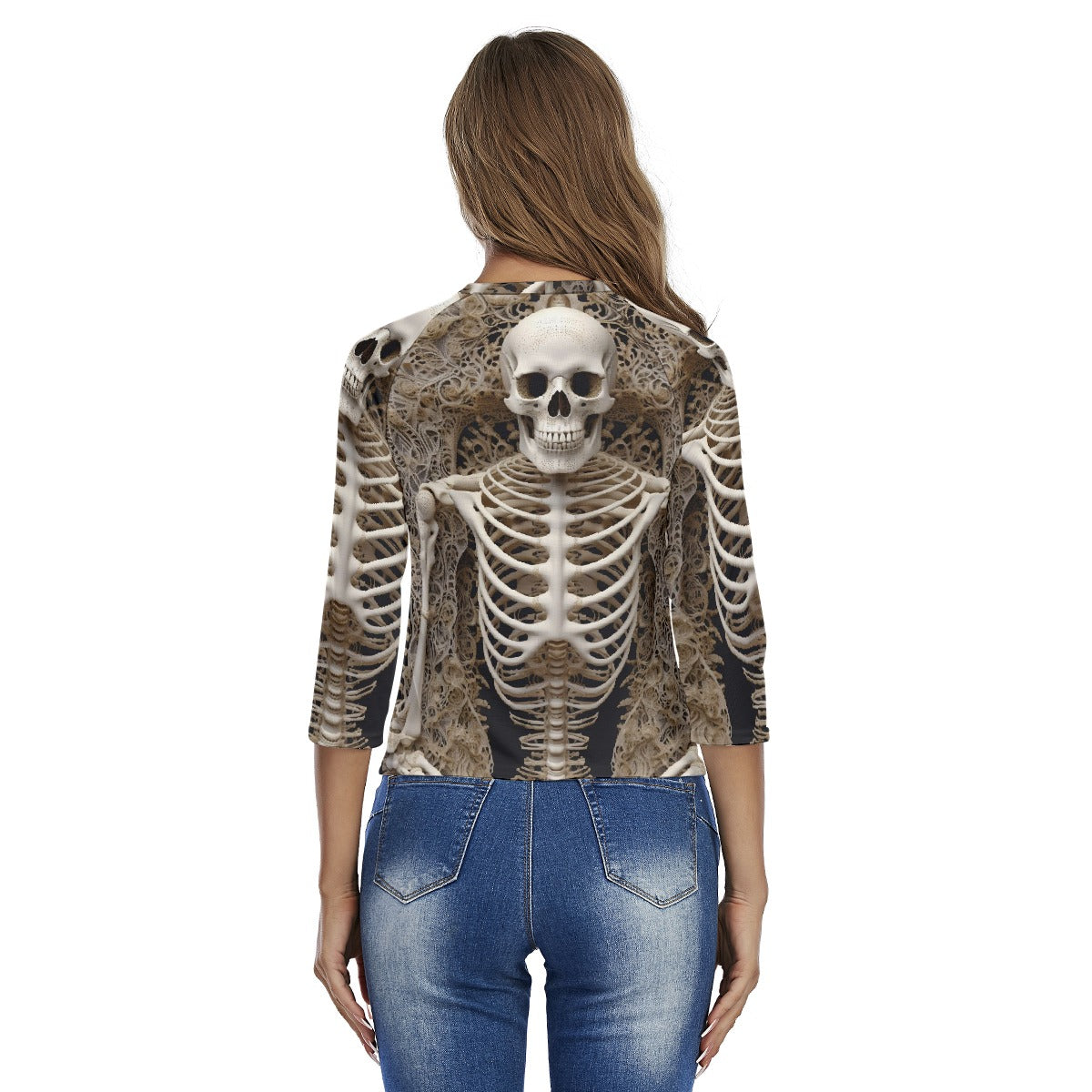 All-Over Print Women's Raglan Sleeves T-shirts