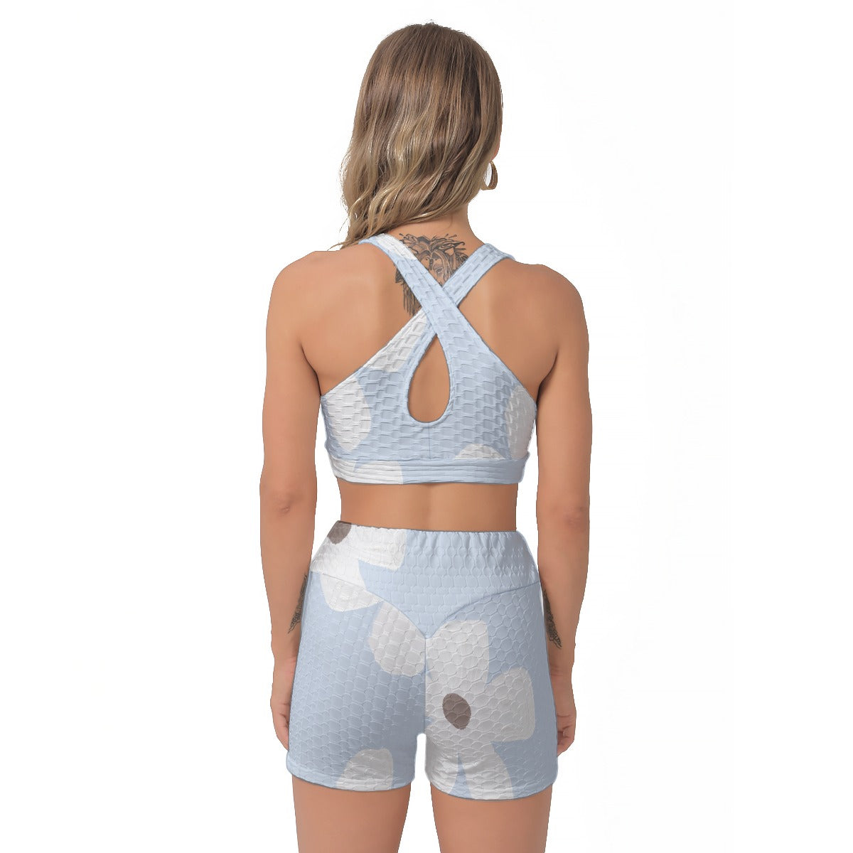 All-Over Print Women's Sports Bra Suit