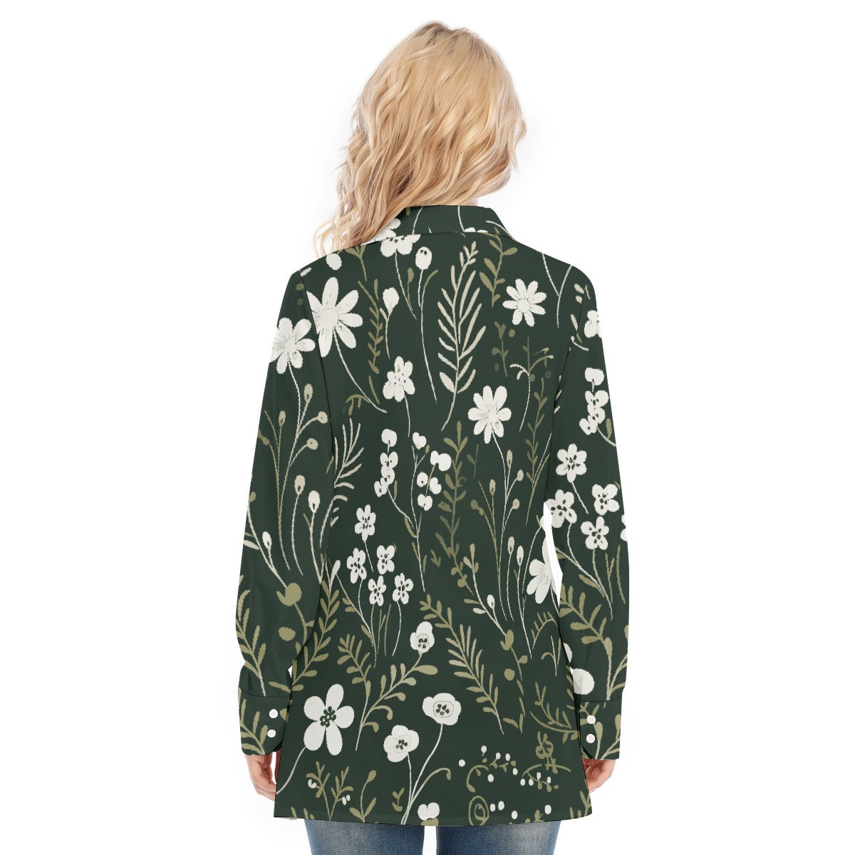 All-Over Print Women's Long Shirt