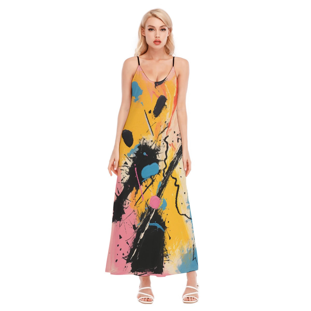 All-Over Print Women's Sling Dress