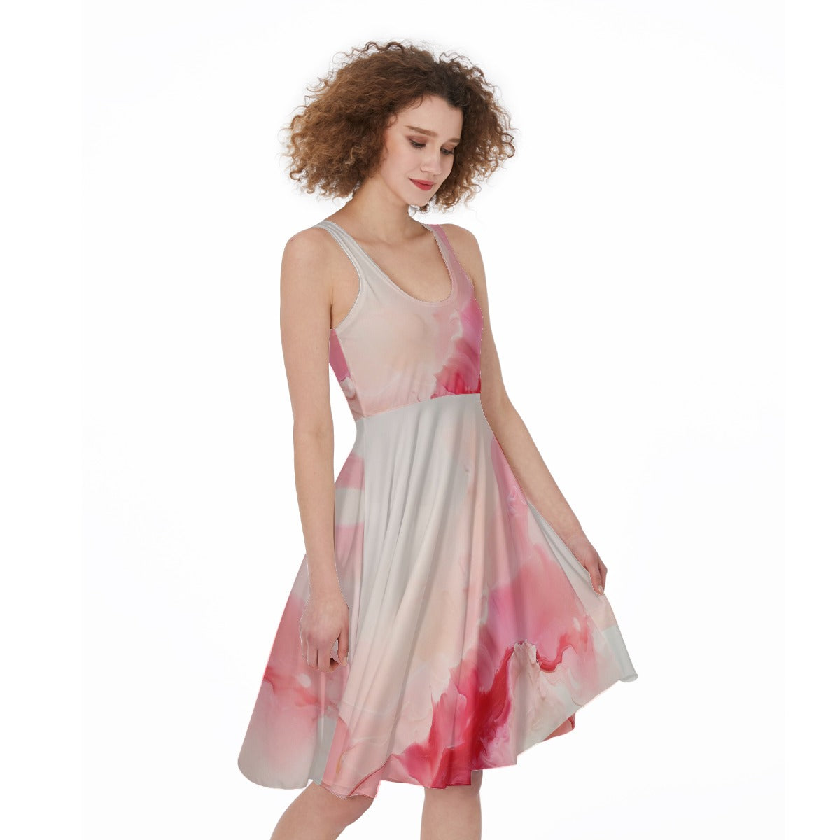 All-Over Print Women's Sleeveless Dress