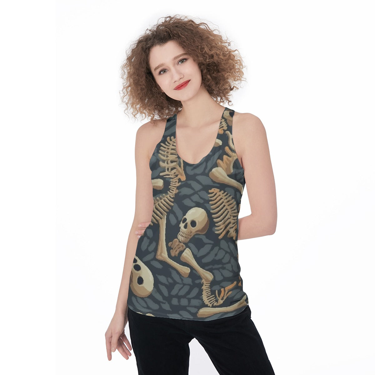 All-Over Print Women's Racerback Tank Top