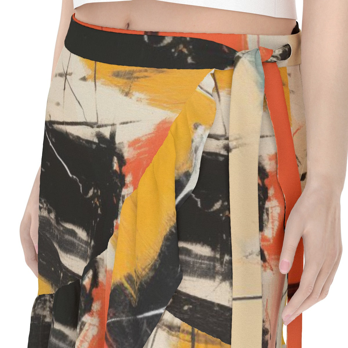 All-Over Print Women's Wrap Skirt