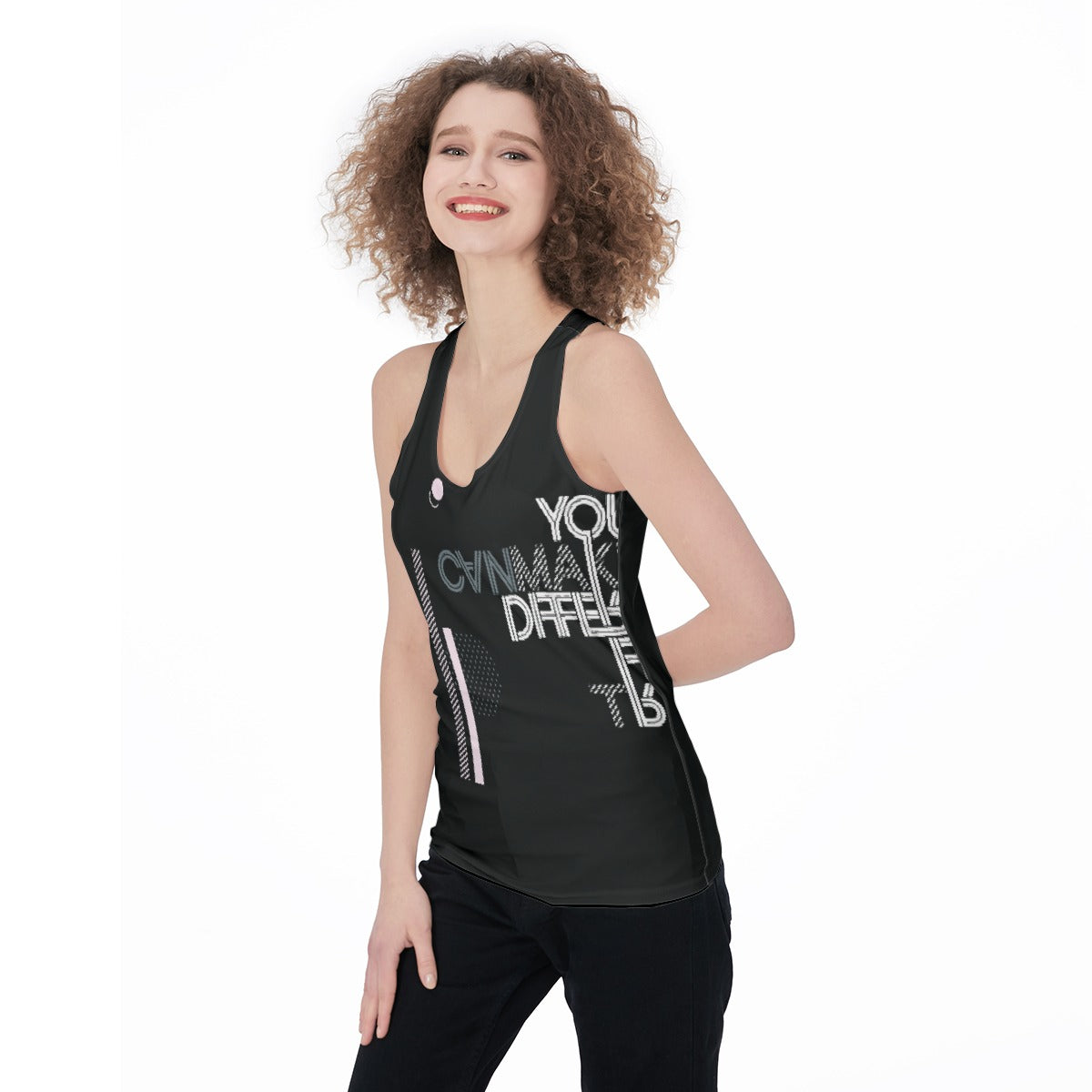 All-Over Print Women's Racerback Tank Top