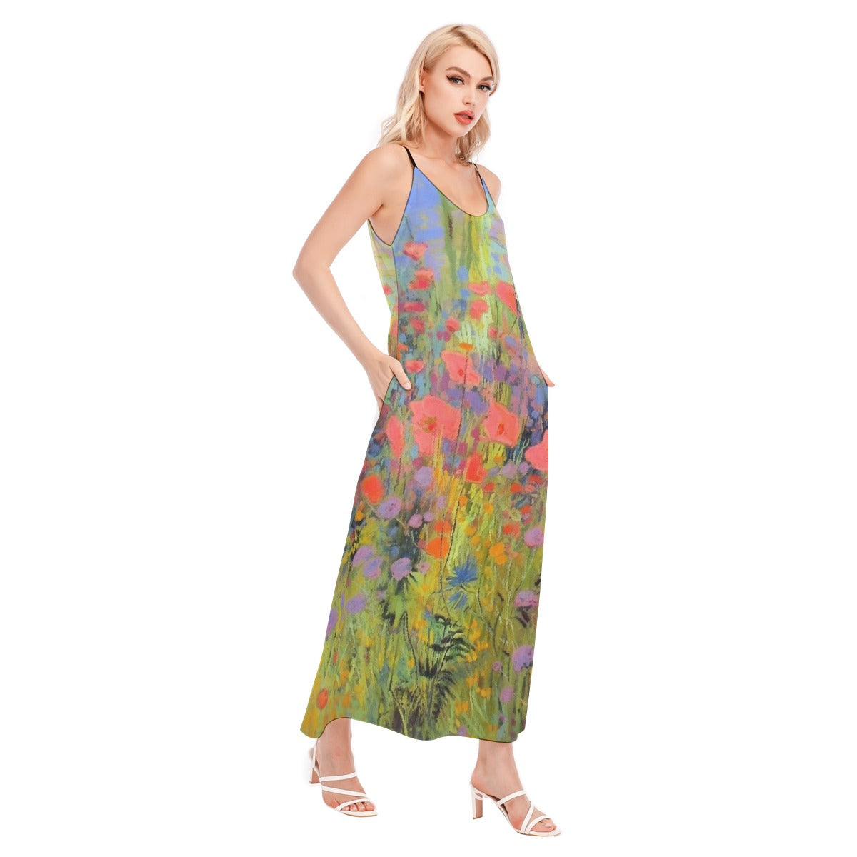 All-Over Print Women's Sling Dress