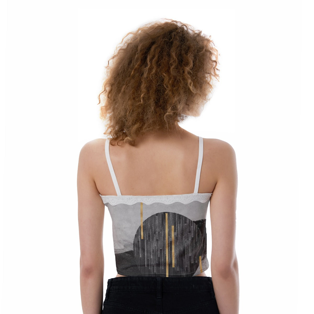 All-Over Print Women's Lace Camisole