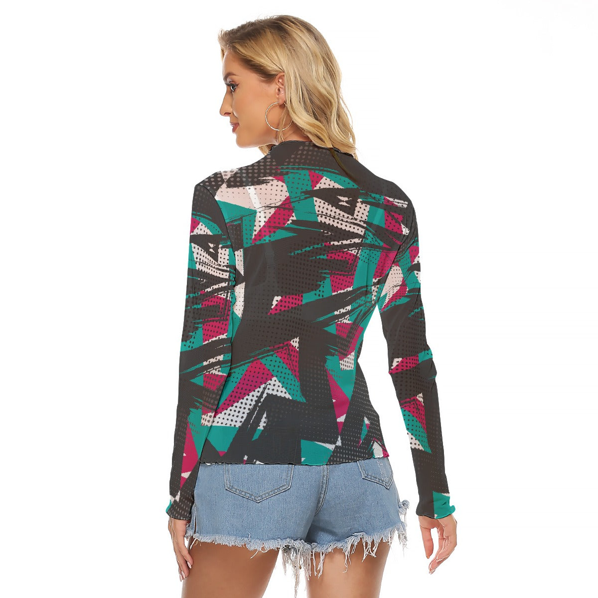 All-Over Print Women's Mesh T-shirt
