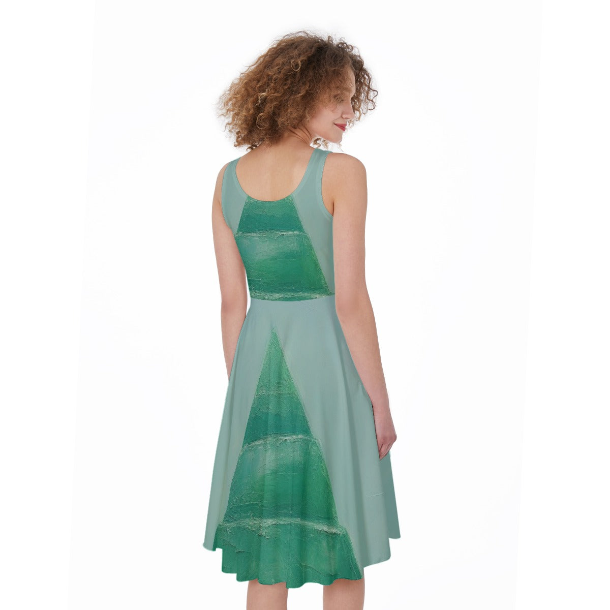 All-Over Print Women's Sleeveless Dress
