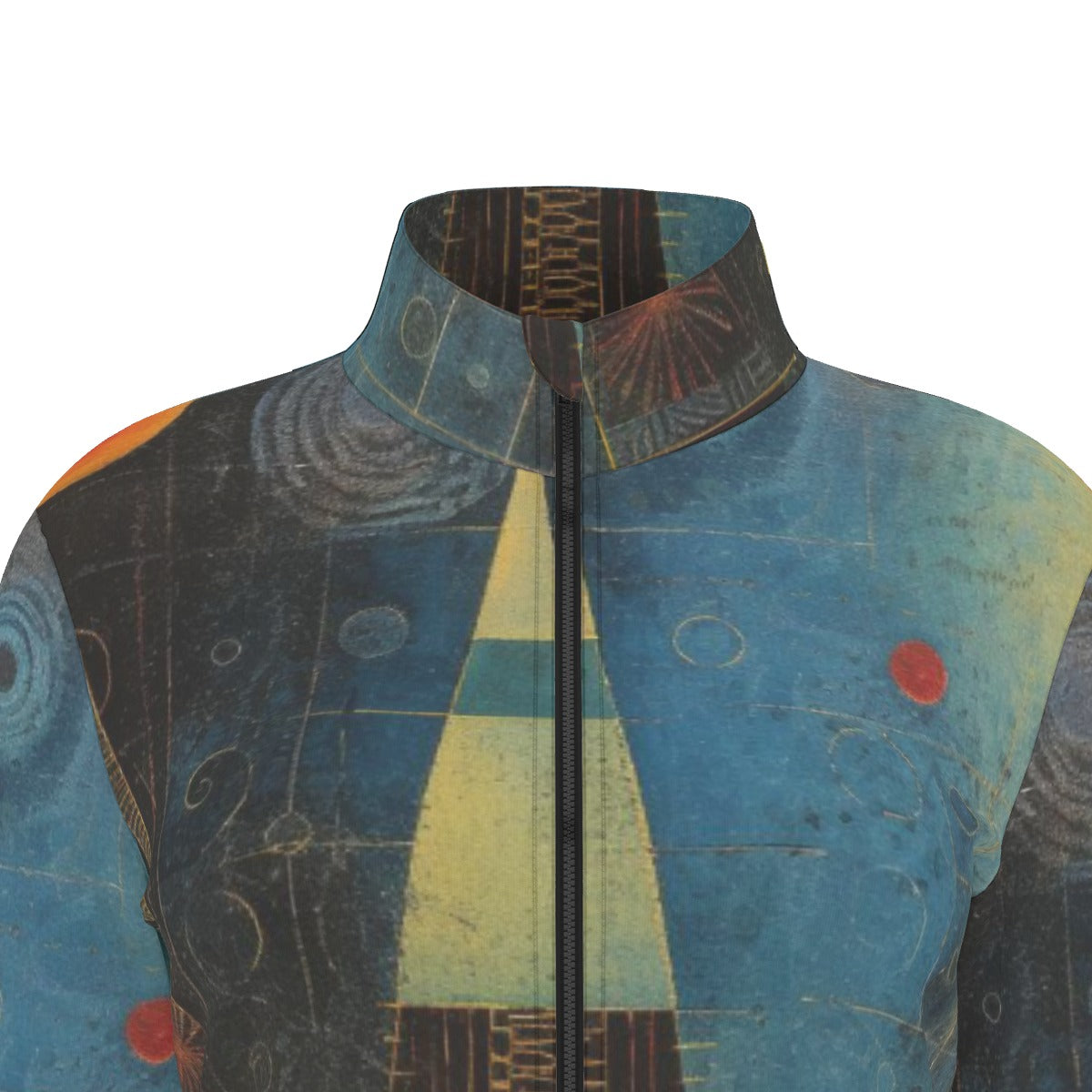 All-Over Print Women's Long Sleeve Thumbhole Jacket