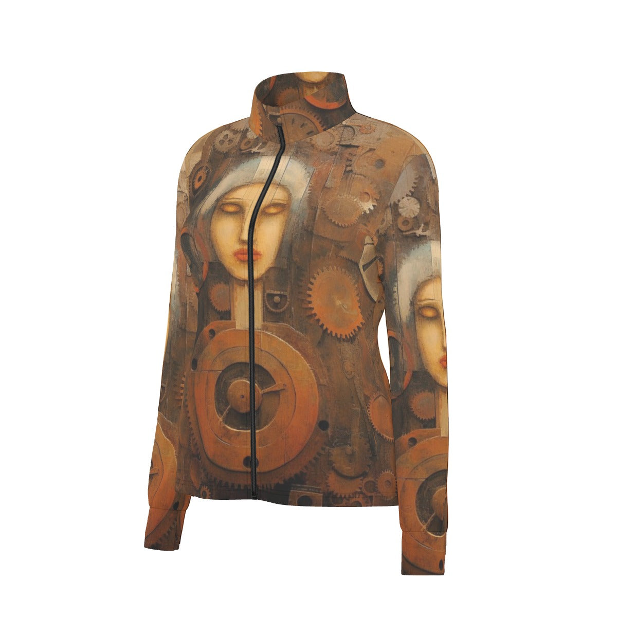 All-Over Print Women's Long Sleeve Thumbhole Jacket