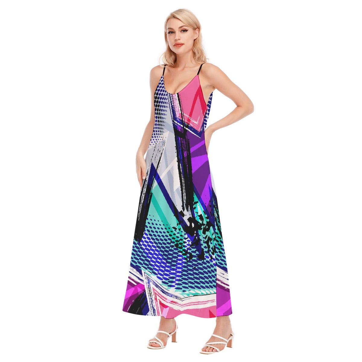 All-Over Print Women's Sling Dress