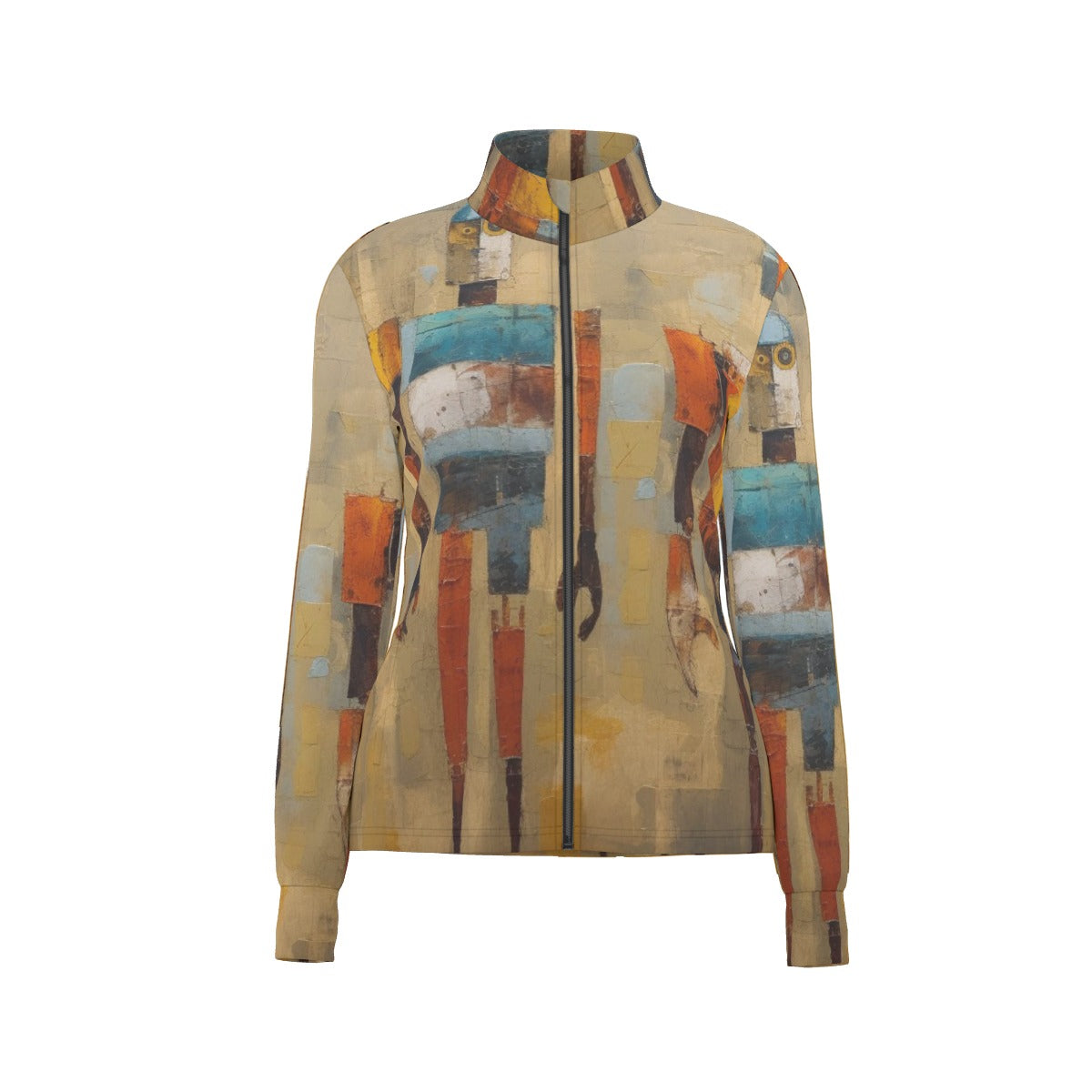 All-Over Print Women's Long Sleeve Thumbhole Jacket