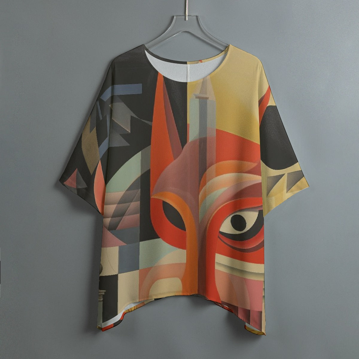 All-Over Print Women's Bat Sleeve Shirt