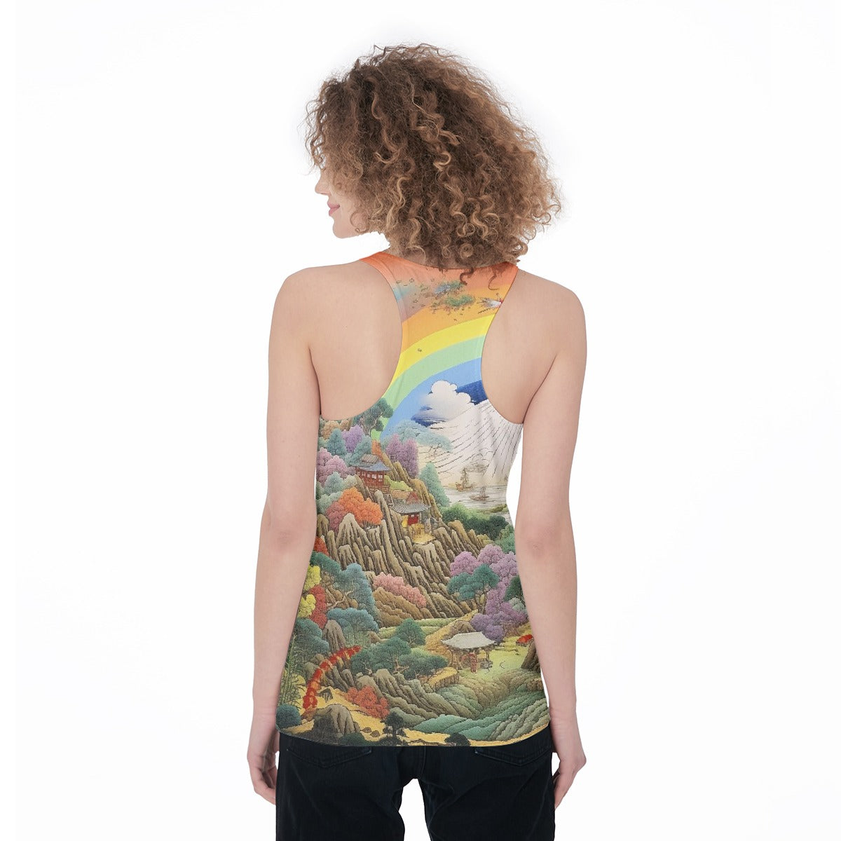 All-Over Print Women's Racerback Tank Top