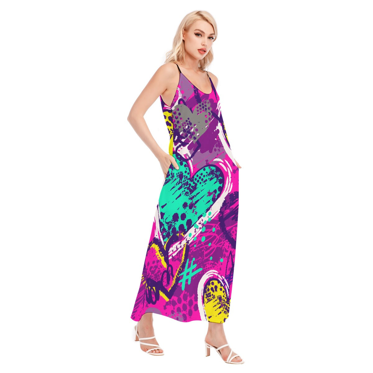 All-Over Print Women's Sling Dress