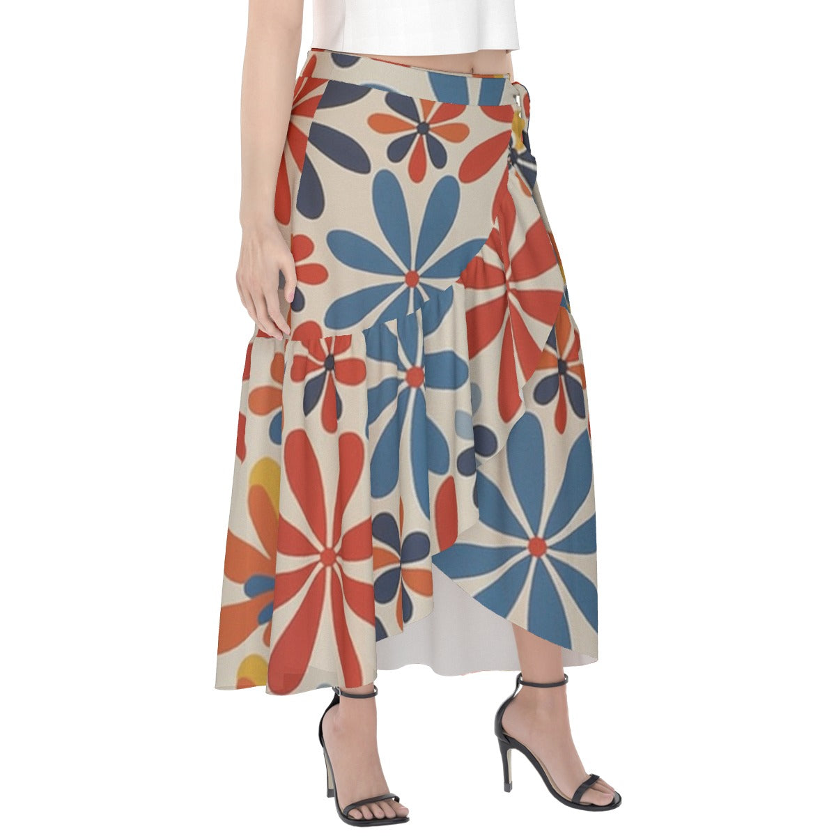 All-Over Print Women's Wrap Skirt