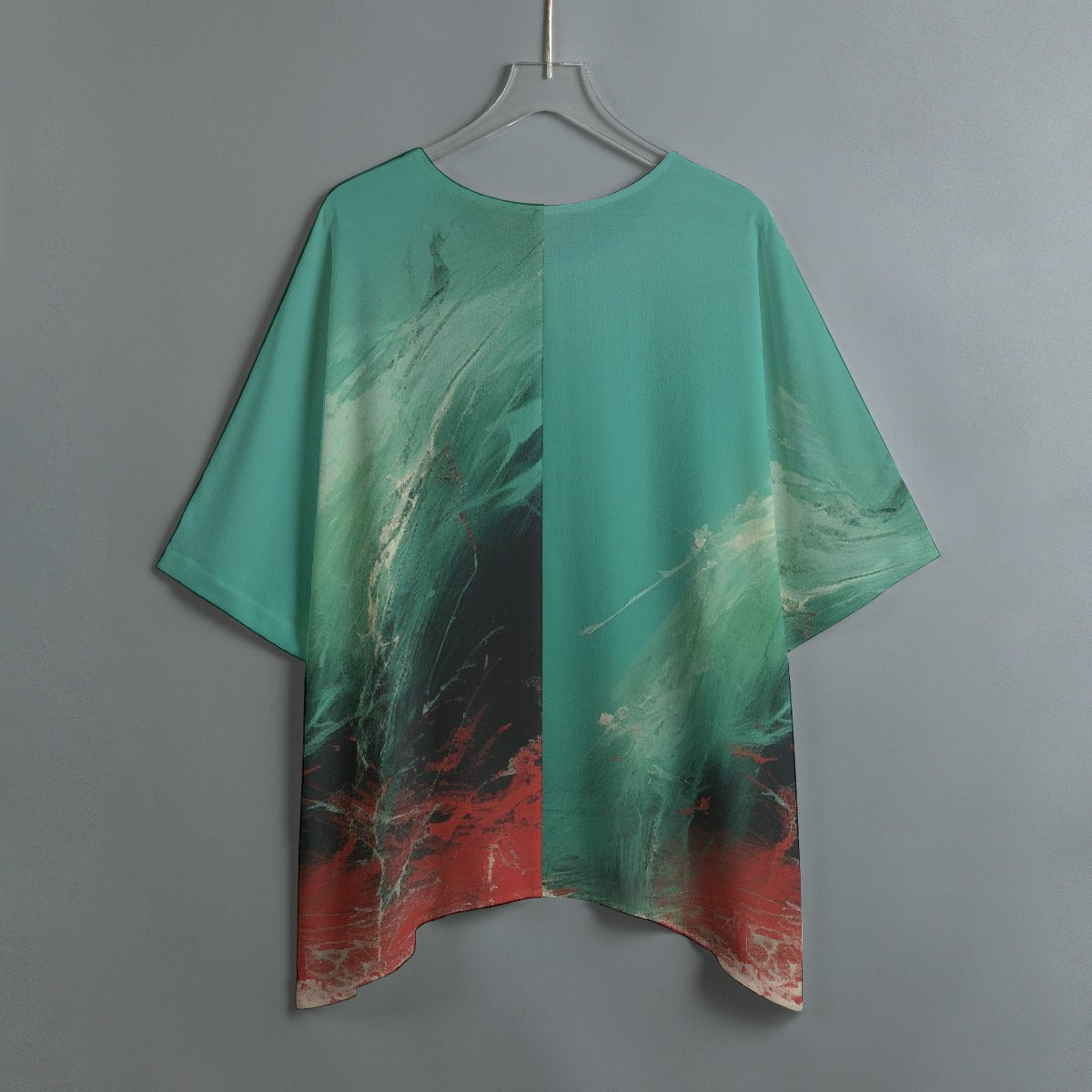 All-Over Print Women's Bat Sleeve Shirt