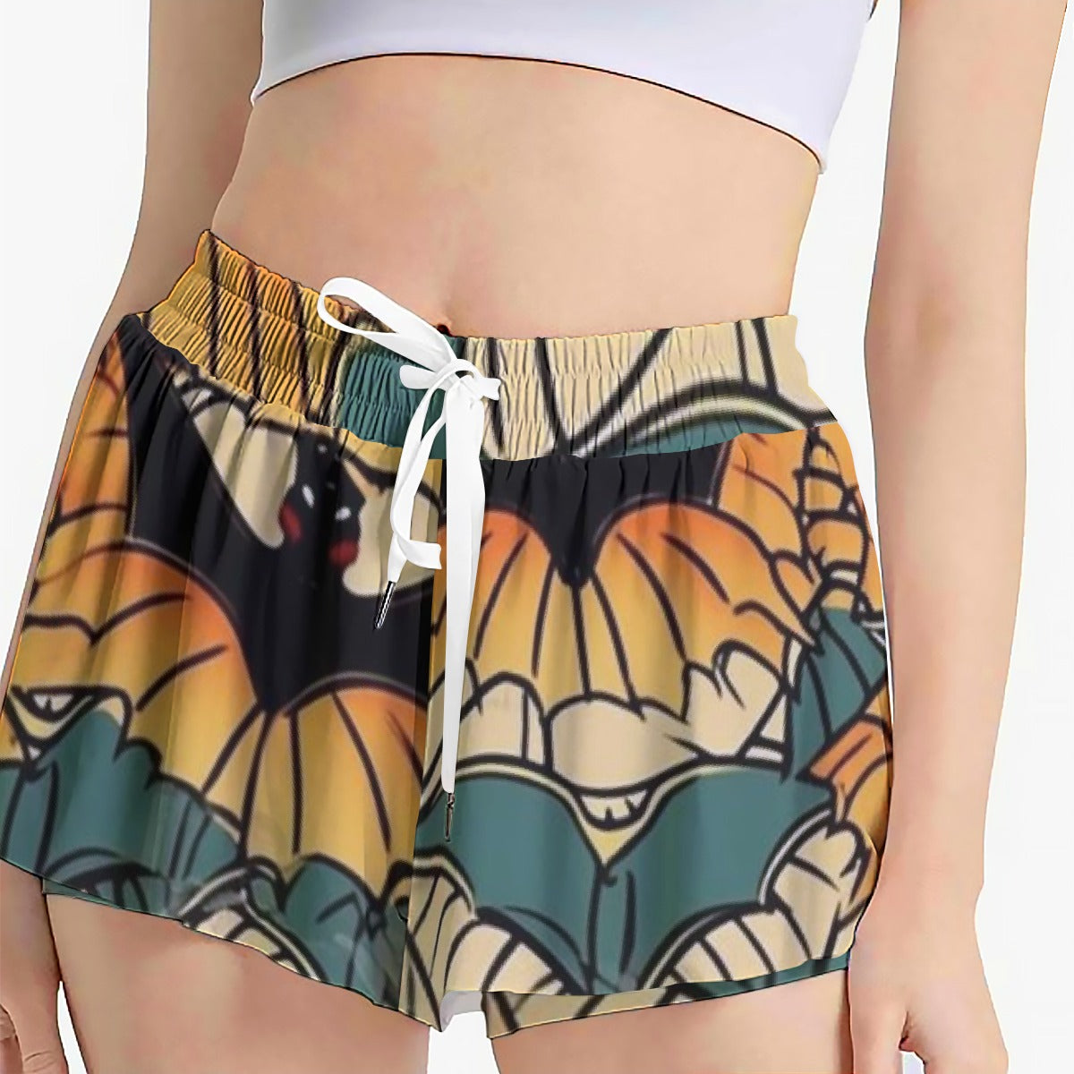 All-Over Print Women's Sport Skorts With Pocket