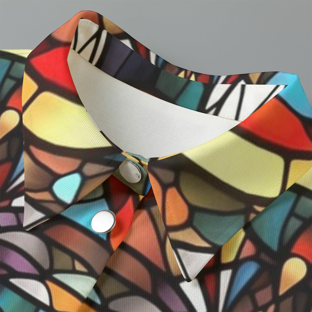 All-Over Print Women's Cropped Jacket | 245GSM Cotton