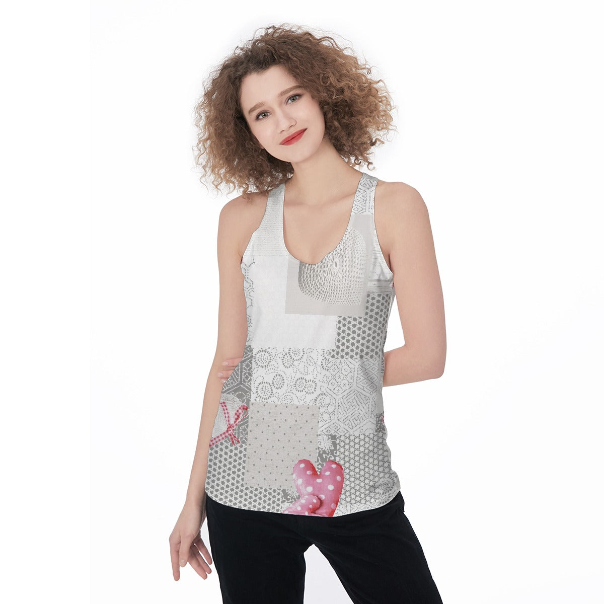 All-Over Print Women's Racerback Tank Top