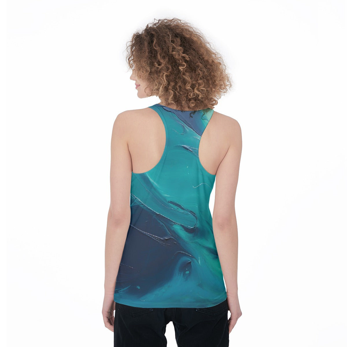 All-Over Print Women's Racerback Tank Top