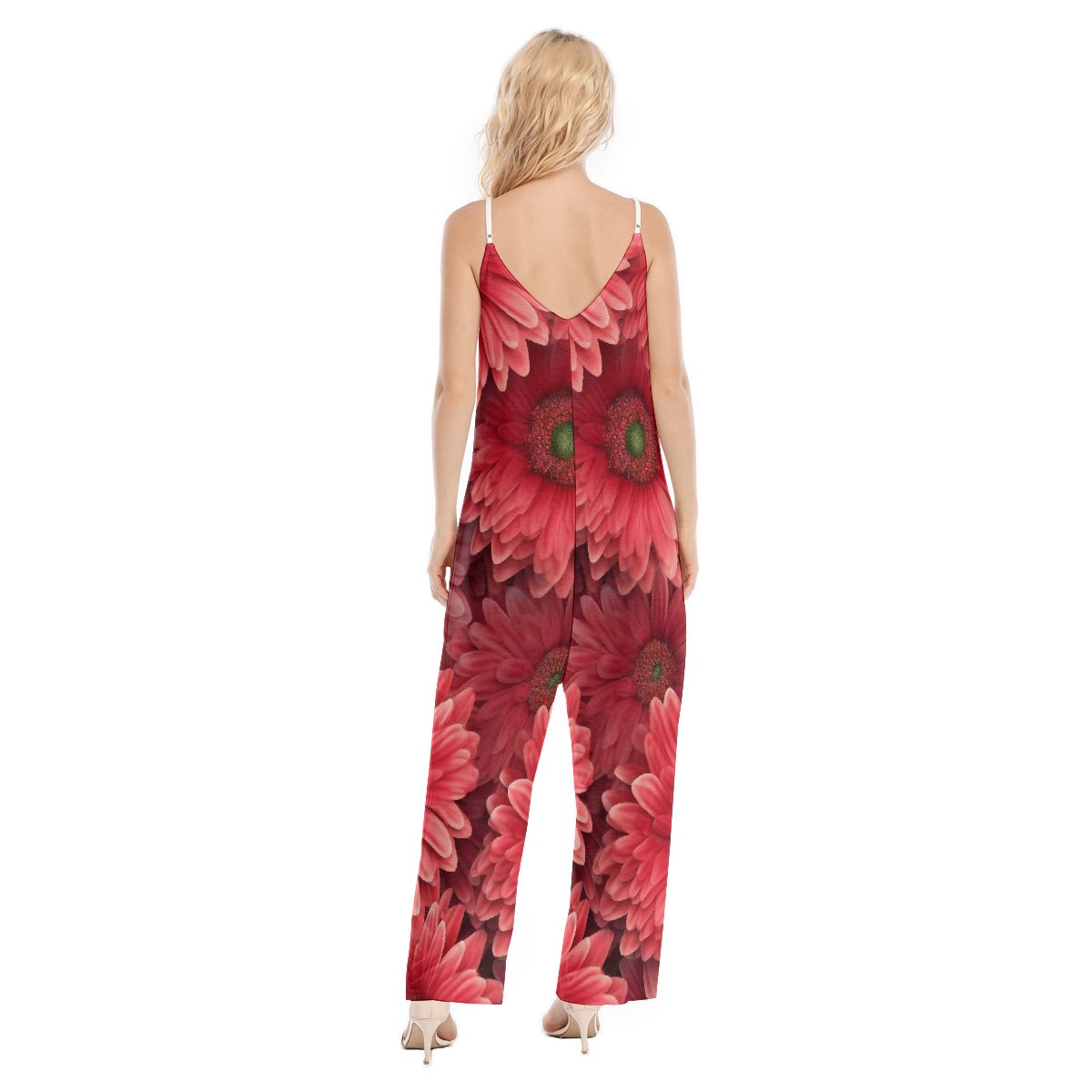 All-Over Print Women's Loose Cami Jumpsuit