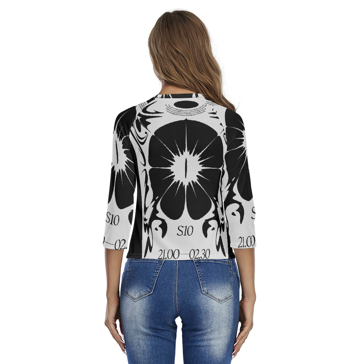 All-Over Print Women's Raglan Sleeves T-shirts