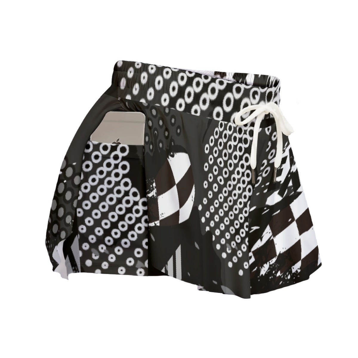 All-Over Print Women's Sport Skorts With Pocket