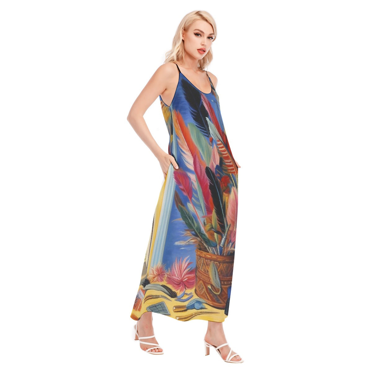 All-Over Print Women's Sling Dress